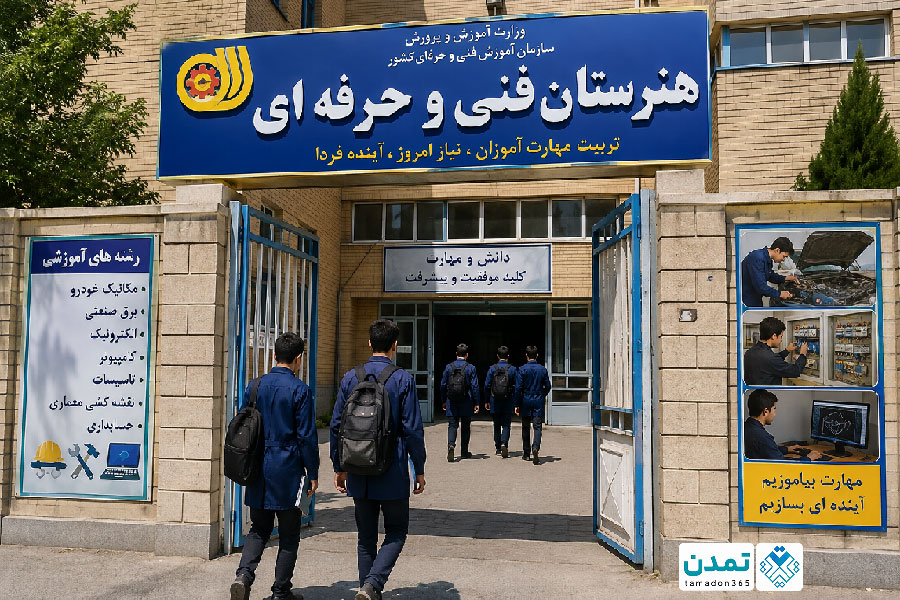 بهترین هنرستان کرج