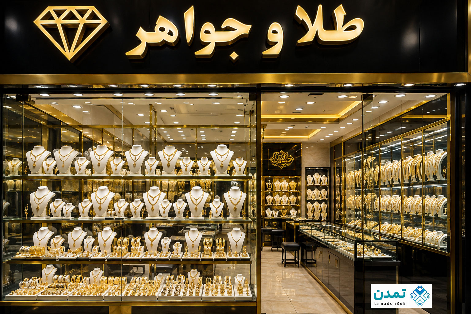 معرفی 9 گالری طلا در کرج