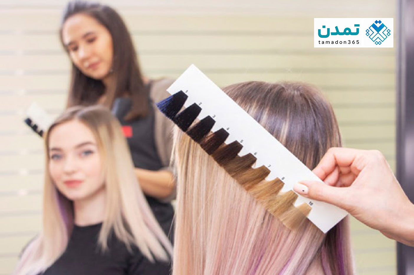 بهترین سالن رنگ مو در کرج
